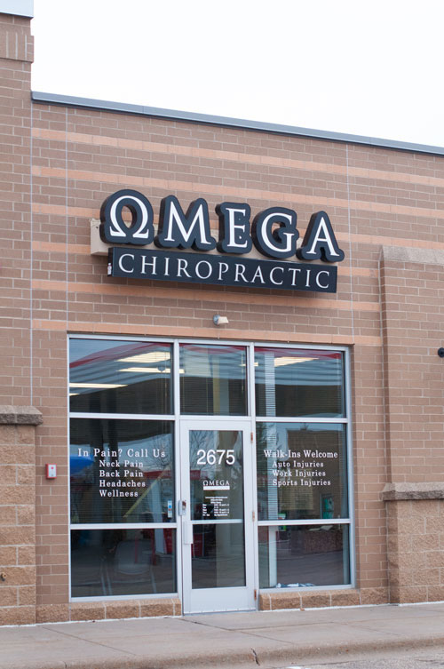 Chiropractic Chanhassen MN Omega Entrance